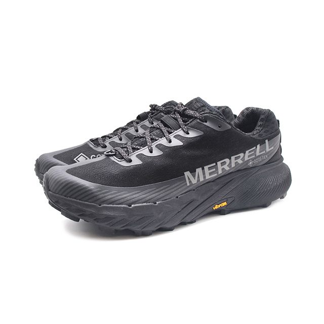 Merrell (男)AGILITY PEAK 5 GTX戶外健身輕量型慢跑越野鞋 男鞋-黑