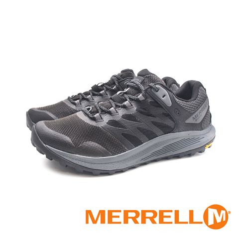 Merrell (男)NOVA 3 GORE-TEX防水輕量越野健行鞋 男鞋-黑灰