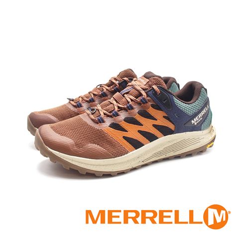 Merrell (男)NOVA 3 GORE-TEX防水輕量越野健行鞋 男鞋-橘咖