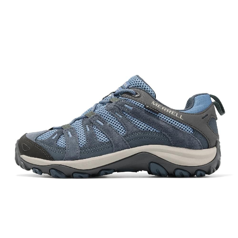 Merrell  邁樂 戶外鞋 Alverstone 2 GTX 男鞋 藍 黑 防水 襪套 避震 抓地 郊山 健行 登山鞋 ML037609