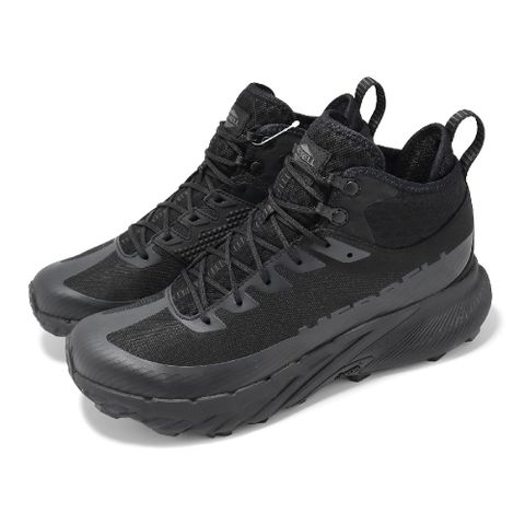 Merrell 邁樂 越野跑鞋 Agility Peak 5 TACT Mid GTX 男鞋 黑 防水 中筒 戰術系列 ML005771