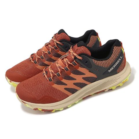 Merrell 邁樂 戶外鞋 Nova 3 男鞋 橘 黑 網布 支撐 緩衝 黃金大底 郊山 健行 運動鞋 ML068089