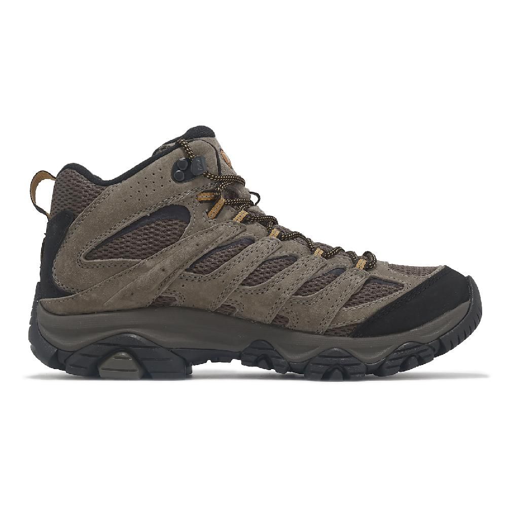 Merrell  邁樂 戶外鞋 Moab 3 Mid GTX 男鞋 棕 黑 防水 襪套 抓地 郊山 登山鞋 ML035795