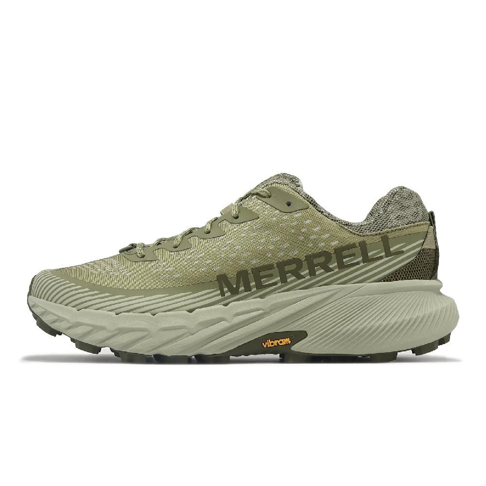 Merrell  邁樂 越野跑鞋 Agility Peak 5 男鞋 苔癬綠 緩衝 抓地 橡膠大底 運動鞋 ML068159