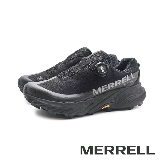 Merrell 邁樂 (男)AGILITY PEAK 5 BOA GORE-TEX防水輕量戶外運動鞋 男鞋-黑