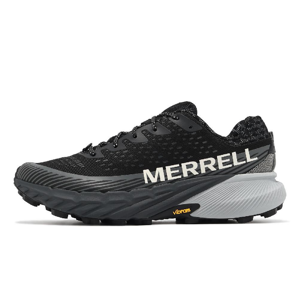 Merrell  邁樂 越野跑鞋 Agility Peak 5 男鞋 黑 灰 抓地 橡膠大底 回彈 運動鞋 ML067759