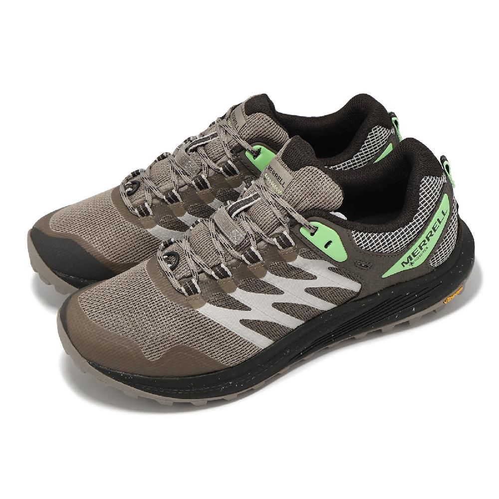 Merrell 邁樂  邁樂 戶外鞋 Nova 3 GTX 男鞋 棕 綠 防水 抓地 黃金大底 登山鞋 ML068295