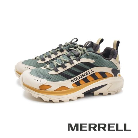 Merrell (男)MOAB SPEED 2 GORE-TEX防水登山健行鞋 男鞋-綠色