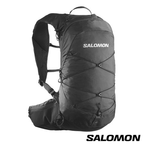 多功能快速登山背包Salomon XT 15 水袋背包 黑