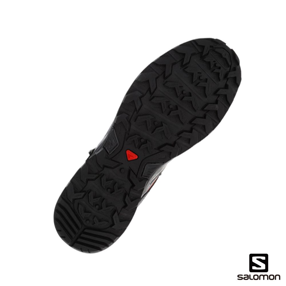 SALOMON 男X ULTRA 3 GTX 中筒登山鞋磚紅/黑/沙白- PChome 24h購物