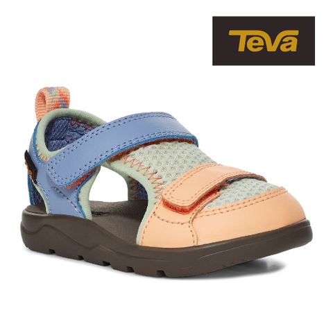 TEVA 原廠貨 幼童 Hurricane Seekado 護趾運動涼鞋/雨鞋/水鞋/童鞋(復古沙灘色-TV1124130TBSMT)