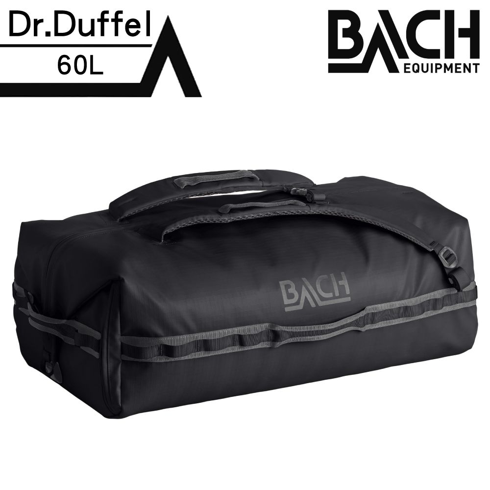 BACH  防潑水旅行袋【黑色】419981-Dr. Expedition Duffel 60