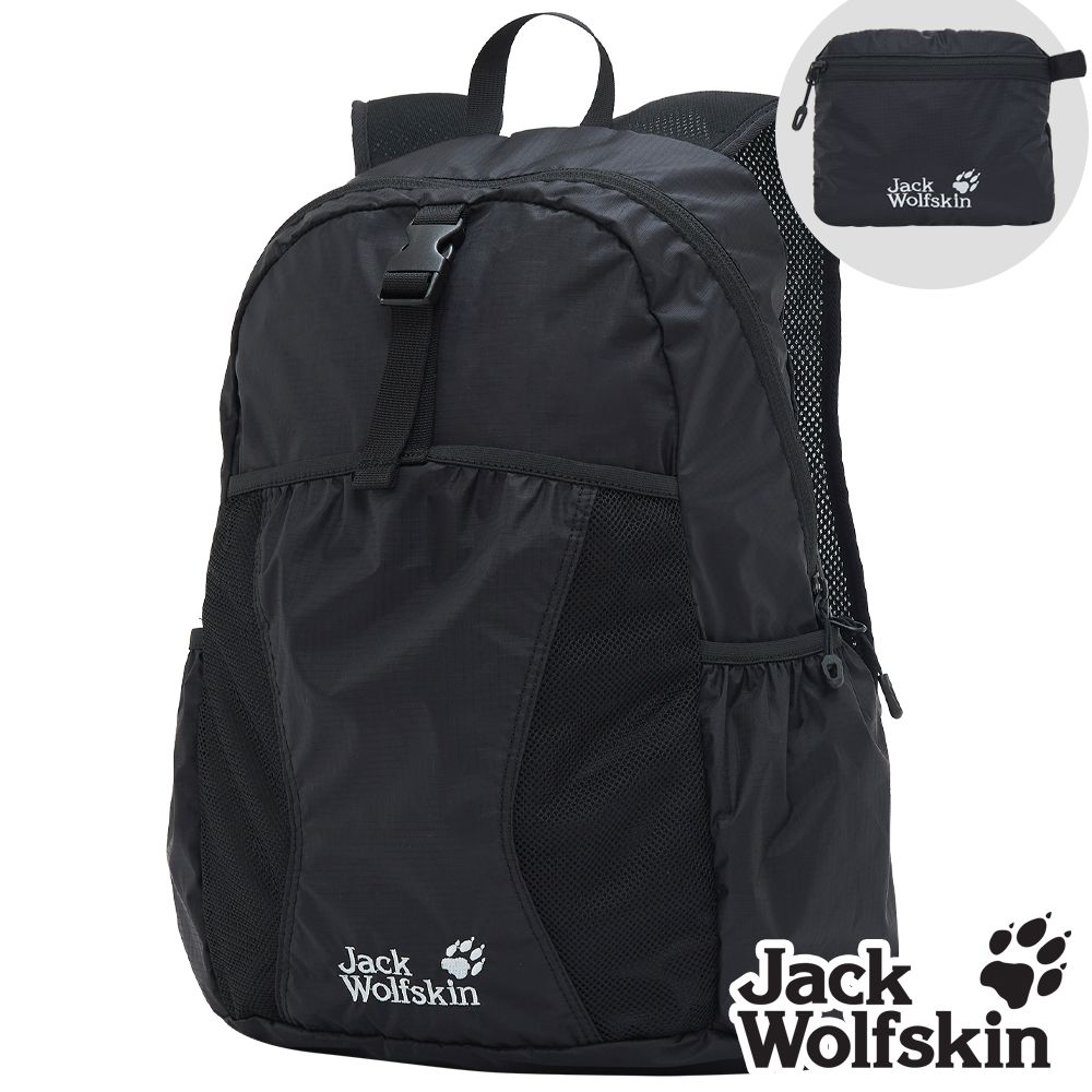 Jack Wolfskin 可收納輕便攻頂包 健行背包 17L『黑』