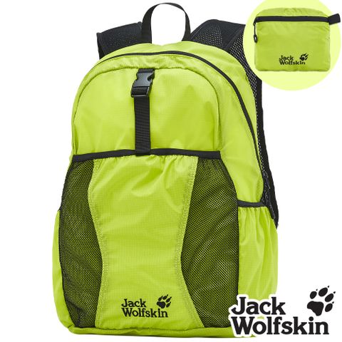 【飛狼 Jack Wolfskin】可收納輕便攻頂包 健行背包 17L『淺綠』