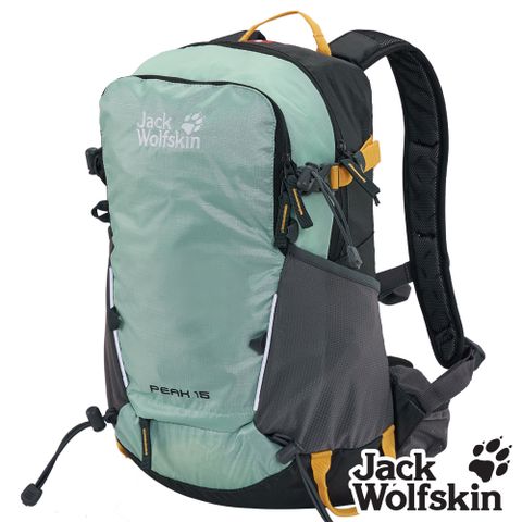 【Jack wolfskin 飛狼】Peak 15L 登山背包 健行背包『冰晶綠』
