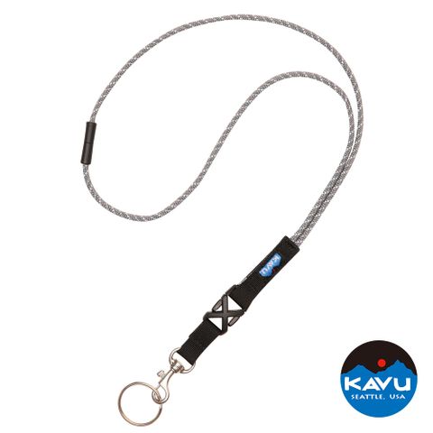 【西雅圖 KAVU】Rope Lanyard 頸掛繩 霧灰 #1131