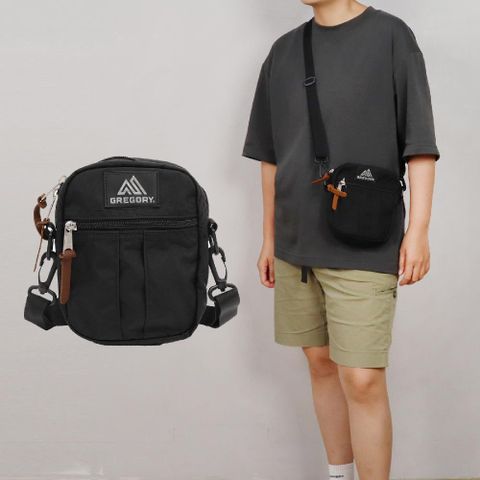 Gregory 包包 2L QUICK POCKET Shoulder Bag 男女款 黑 肩背 斜背 側背包 小包 654591041