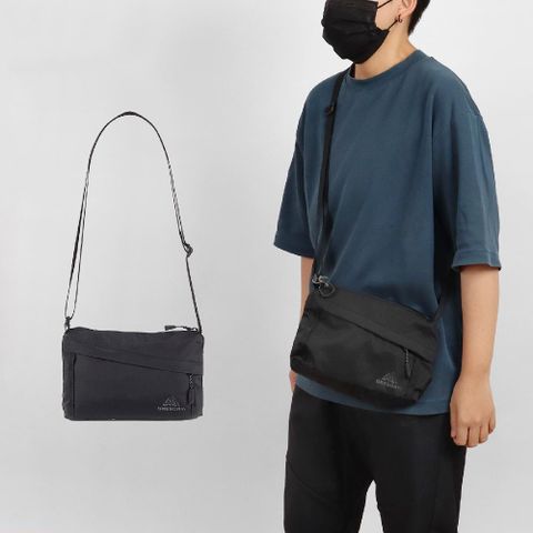 Gregory Gregory 包包 2.5L CROSSBODY Should Bag 黑 側背 斜背 抗撕裂 小包 138248L396