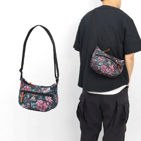 Gregory Gregory 肩背包 3L TEENY SATCHEL Shoulder Bag 群花油彩 可調背帶 斜背包 1196569867