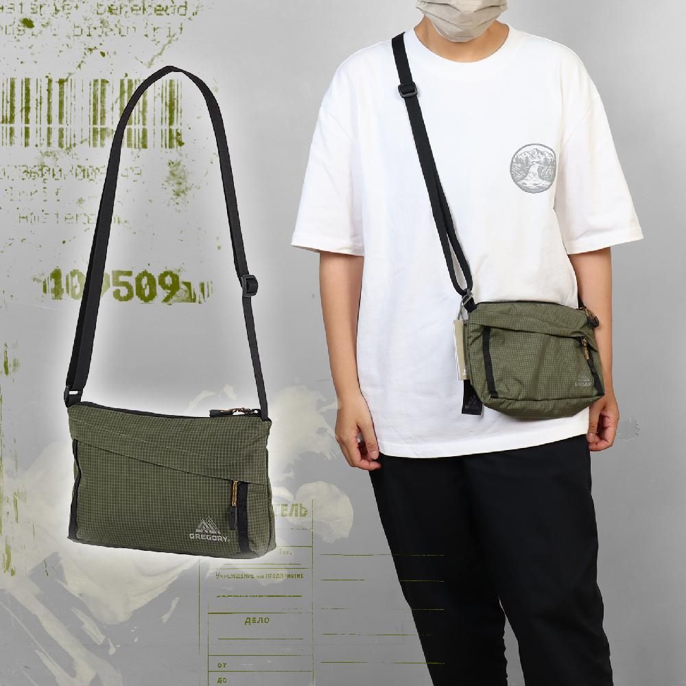 Gregory Gregory 包包 CROSSBODY AL Should Bag 卡其綠 軍綠 側背 斜背 抗撕裂 小包 1382481475