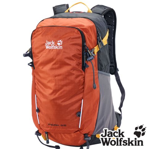 【Jack wolfskin 飛狼】Peak 35L 登山背包 健行背包『磚瓦紅』