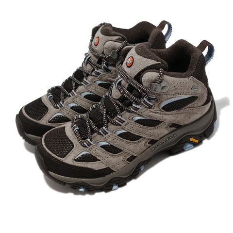 Merrell 戶外鞋 Moab 3 Mid GTX Wide 女鞋 寬楦 棕色 防水 登山鞋 ML035816W