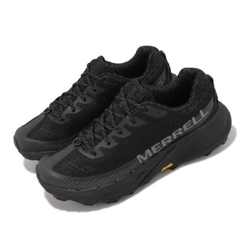 Merrell 邁樂 戶外鞋 Agility Peak 5 女鞋 黑 全黑 黃金大底 郊山 登山 越野 ML068090