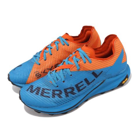 Merrell 邁樂 越野跑鞋 MTL Skyfire 2 女鞋 藍 橘 Vibram MegaGrip 行山鞋 戶外鞋 ML067810