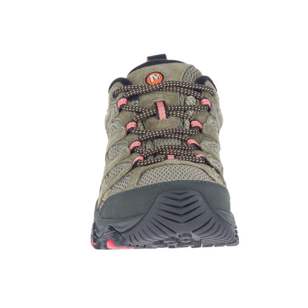 Merrell  MOAB 3 女 寬楦 GORE-TEX 多功能健行鞋 橄欖綠 J036322W