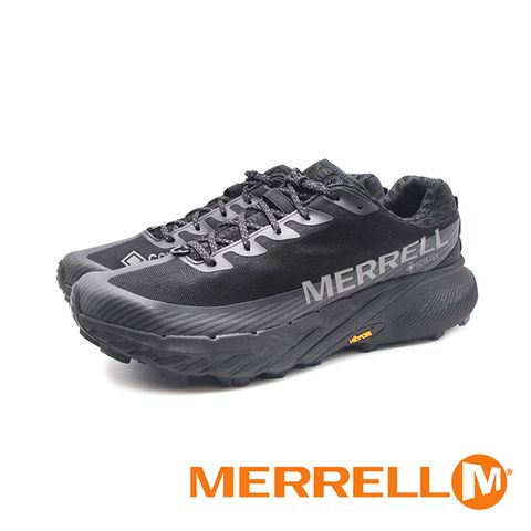 Merrell (女)AGILITY PEAK 5 GTX戶外健身輕量型慢跑越野鞋 女鞋-黑