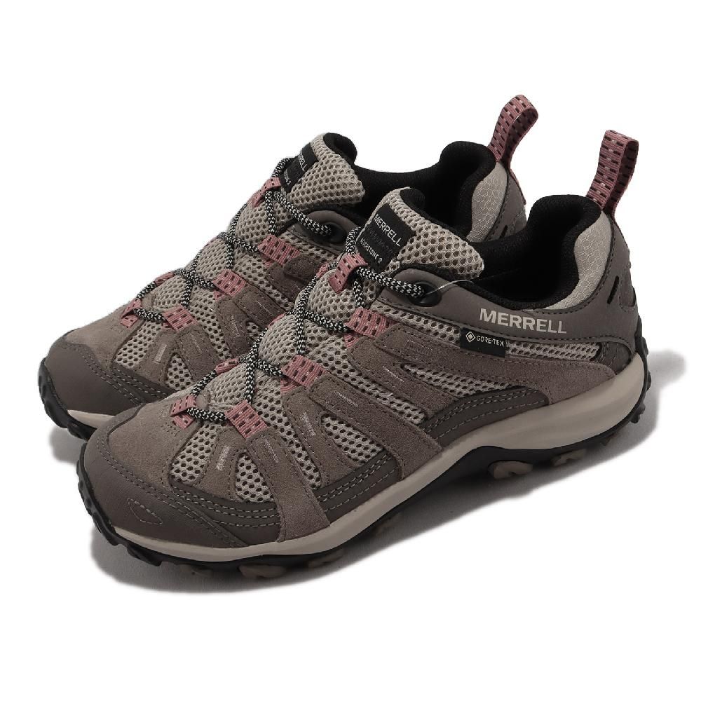 Merrell  邁樂 登山鞋 Alverstone 2 GTX 女鞋 咖啡 棕 防水 耐磨 避震 戶外 郊山 ML037034