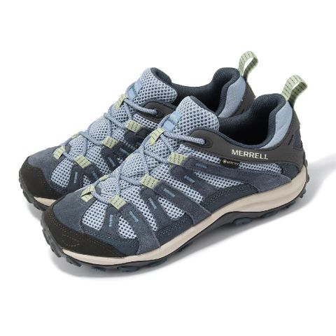 Merrell 邁樂 戶外鞋 Alverstone 2 GTX 女鞋 藍 黑 防水 襪套 避震 抓地 郊山 健行 登山鞋 ML037958