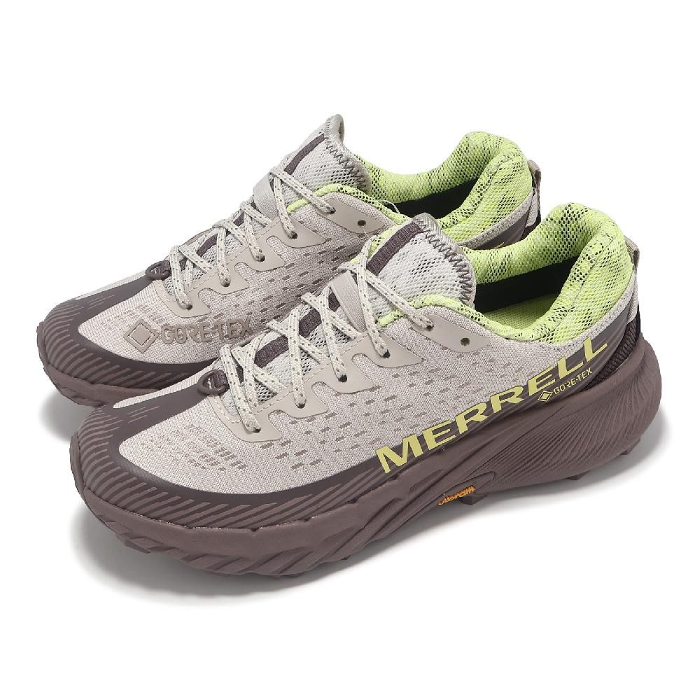 Merrell  邁樂 越野跑鞋 Agility Peak 5 GTX 女鞋 綠 棕 紫 防水 襪套 緩衝 抓地 運動鞋 ML068166