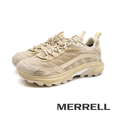 MERRELL(女)MOAB SPEED 2 GORE-TEX抗撕裂防水登山健行鞋 女鞋-卡其