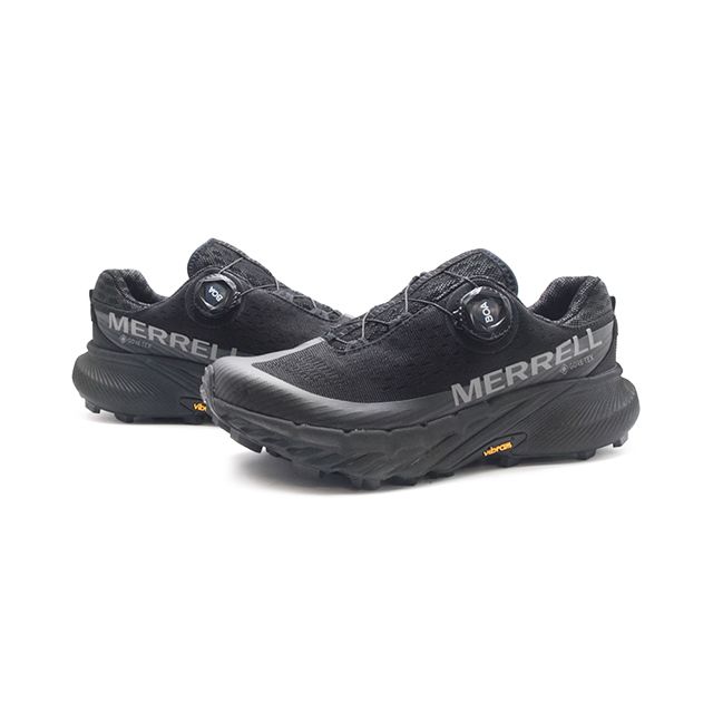 Merrell 邁樂 (女)AGILITY PEAK 5 BOA GORE-TEX防水輕量戶外運動鞋 女鞋-黑