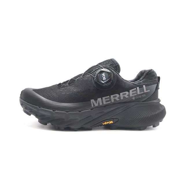 Merrell 邁樂 (女)AGILITY PEAK 5 BOA GORE-TEX防水輕量戶外運動鞋 女鞋-黑