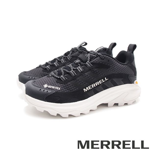 Merrell (女)MOAB SPEED 2 GORE-TEX抗撕裂防水登山健行鞋 女鞋-黑