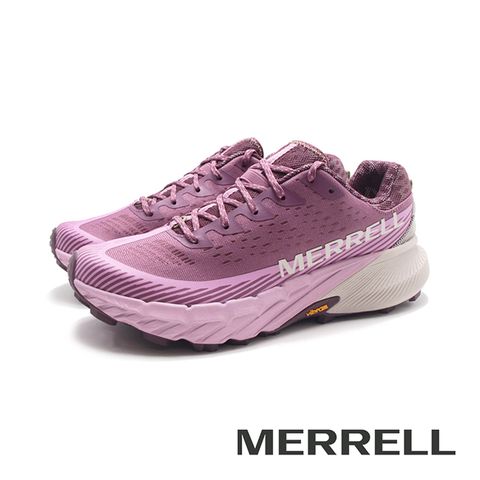 Merrell (女)AGILITY PEAK 5戶外健身輕量型慢跑越野鞋 女鞋-丁香紫