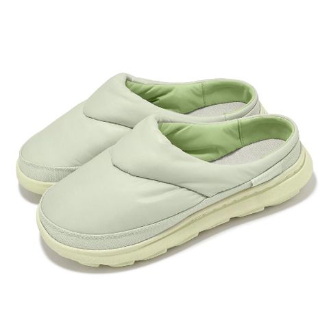 Merrell 邁樂 休閒鞋 HUT Moc 2 Quilted Slide 女鞋 綠 緩衝 保暖 休閒便鞋 ML007090