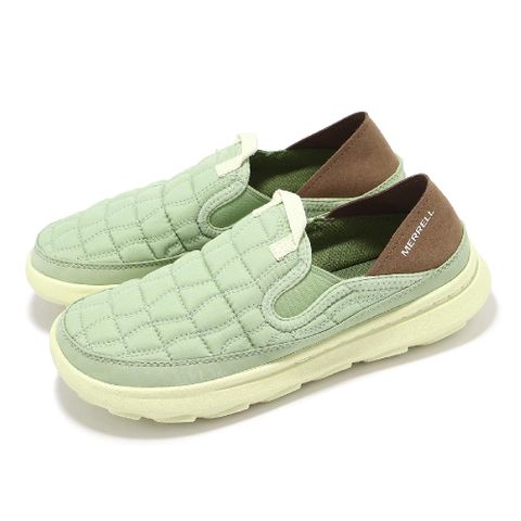 Merrell 邁樂 休閒鞋 HUT Moc 2 女鞋 綠 棕 抗撕裂 懶人鞋 輕量 戶外鞋 ML007234