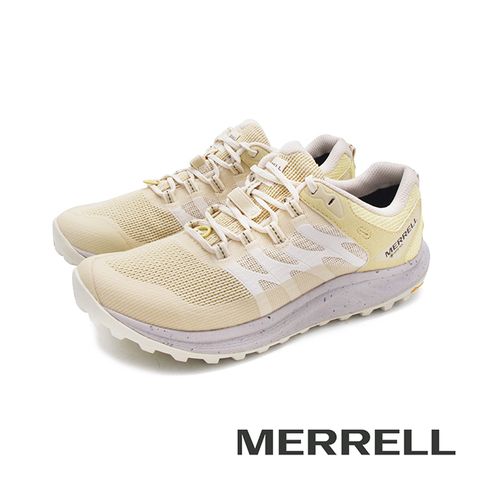 Merrell (女)ANTORA 3 GORE-TEX 防水輕量越野健行鞋 女鞋-奶油黃