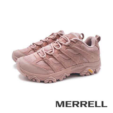 Merrell (女)MOAB 3 登山健行鞋 女鞋-藕粉色