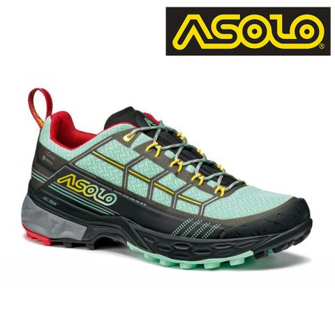 ASOLO 女款 GTX 低筒越野疾行健行鞋 BACKBONE A40053/B052 丹青黑