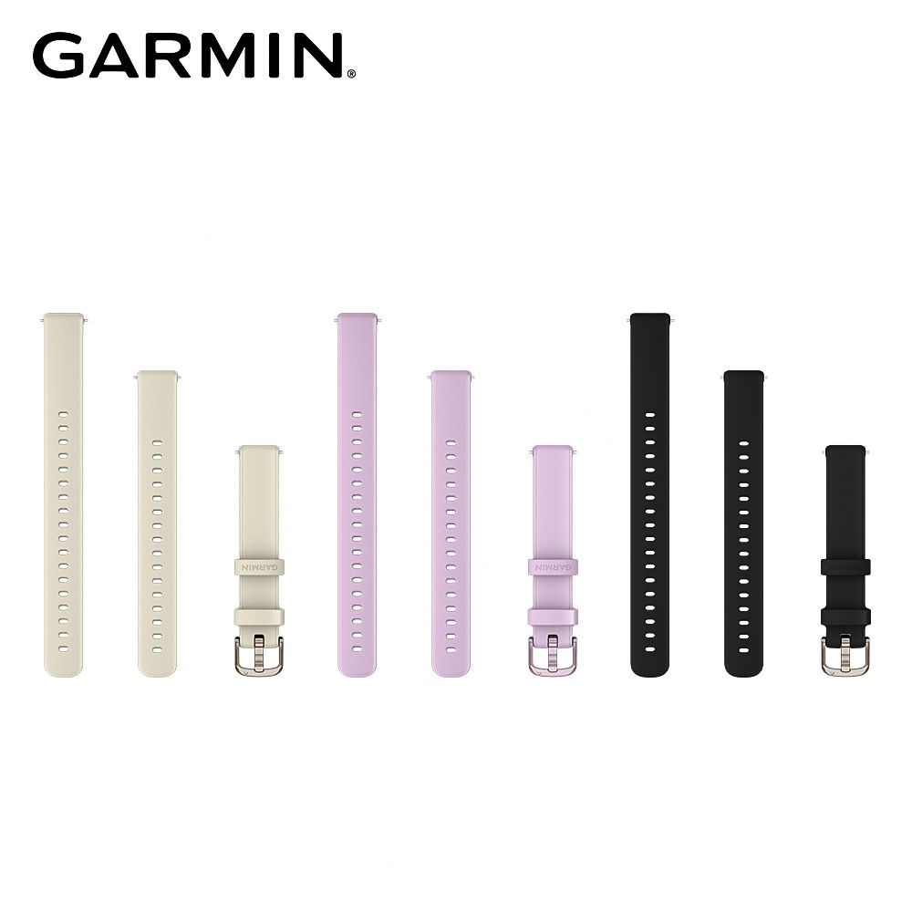 GARMIN  Quick Release Lily 2 矽膠錶帶