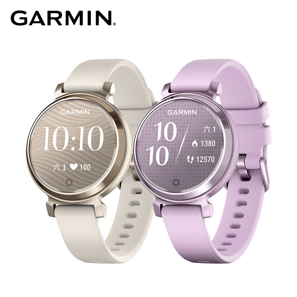 GARMIN  Lily 2 智慧腕錶 矽膠錶帶款