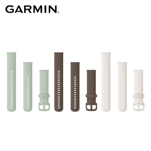 GARMIN Quick Release 20mm 矽膠錶帶