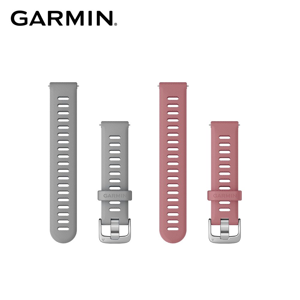 GARMIN  Quick Release 18mm 矽膠錶帶