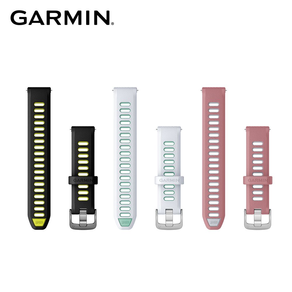 GARMIN  Quick Release 18mm 矽膠錶帶
