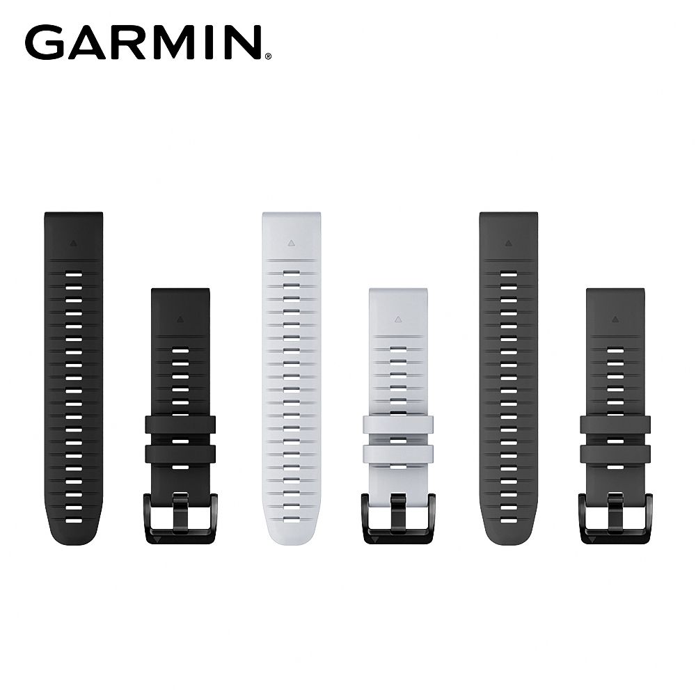 GARMIN  QuickFit 22mm 矽膠錶帶