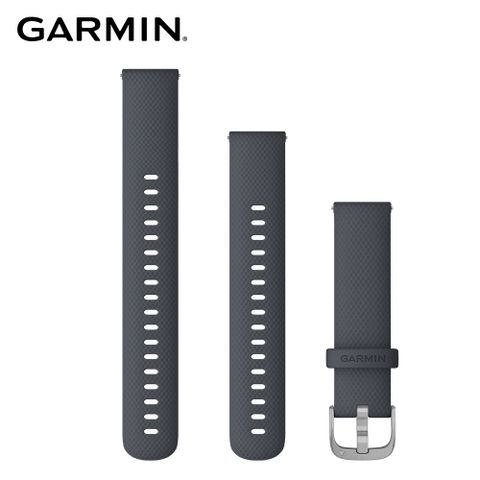 GARMIN Quick Release (18mm) vivomove 3S 矽膠錶帶